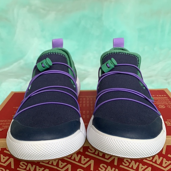 VANS ULTRARANGE AC NAVY/GREEN/PURPLE WMNS - Picture 8 of 12